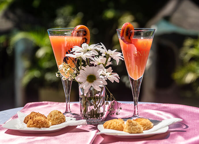 Poolside cocktail experience at Comfort Gardens Nairobi