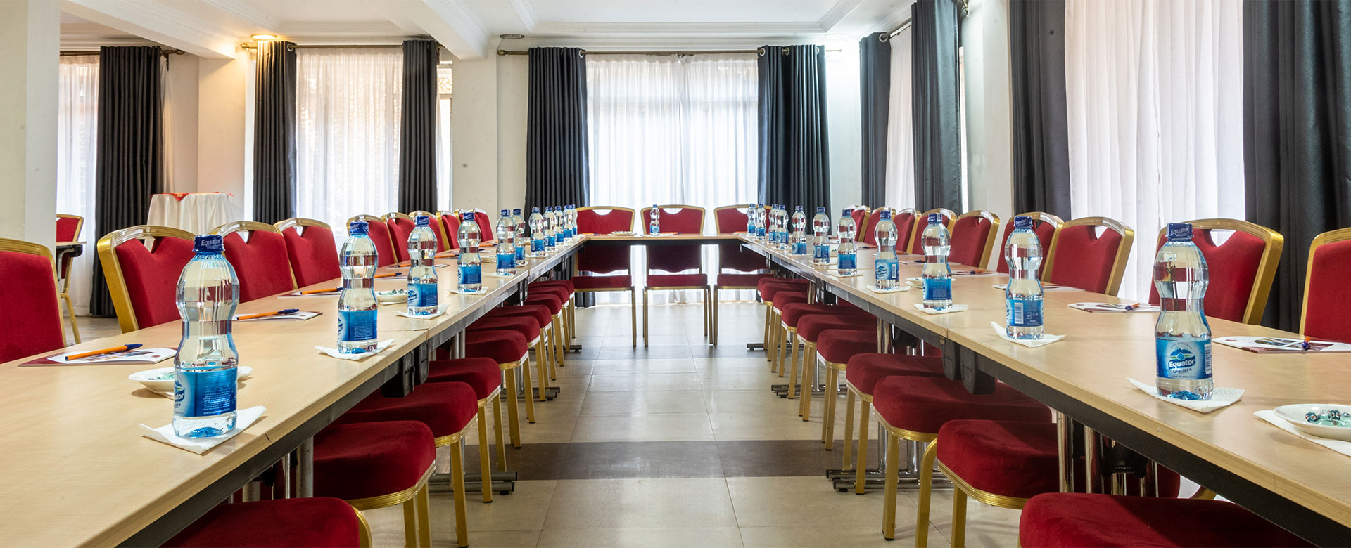 Comfort Gardens Nairobi meetings set up