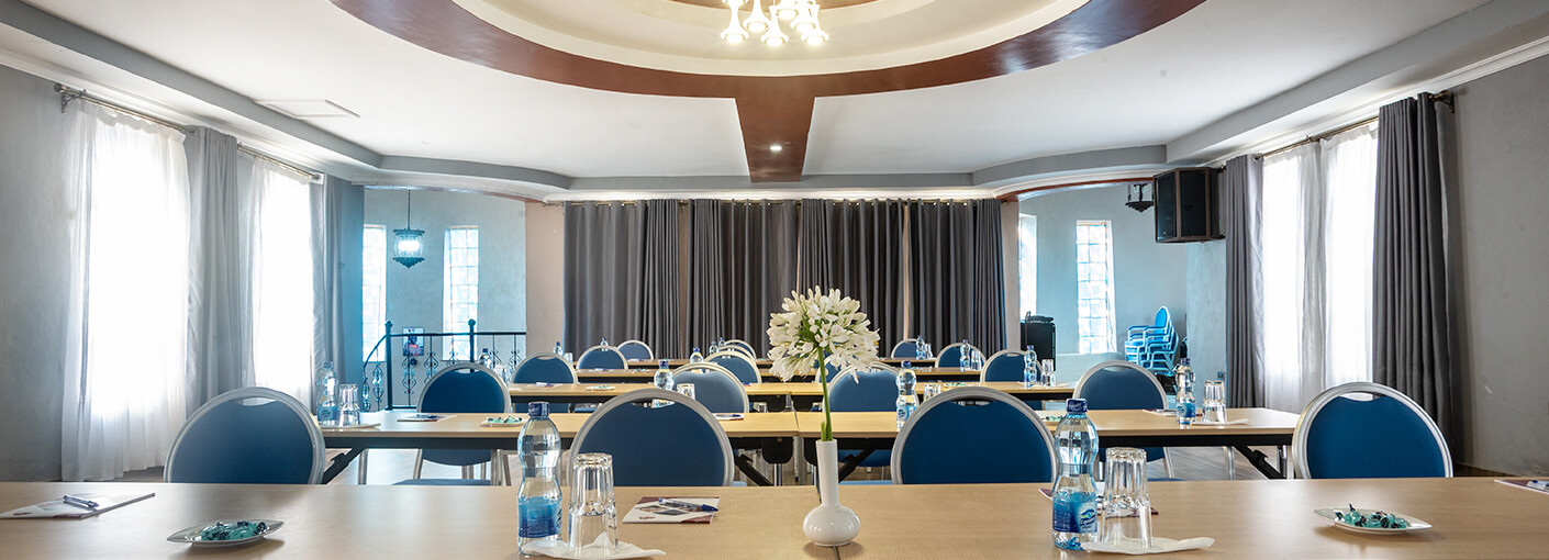 Comfort Gardens Nanyuki conference venue event set up